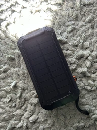 УМБ із сонячною панеллю VHG DN56 30000 mAh QC3.0+PD18W Portable Solar Charger Wireless, Black