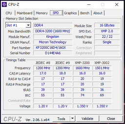 Оперативная память для ПК Kingston Fury Beast Black DDR4 16GB 3200MHz UDIMM PC4-3200 (KF432C16BB1/16) фото от покупателей 8