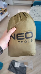 Гамак підвісний туристичний з москитною сеткою 330 Х 140 см Neo Tools 63-123 фото от покупателей 3