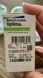 Контактные линзы Bausch & Lomb Optima FW -3.75 4 шт. 8.7 фото от покупателей 10
