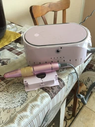 Фрезер для маникюра Bucos Nail Drill X3 PRO WHITE PEARL 65 Ватт, 35 000 об./мин. фото от покупателей 8