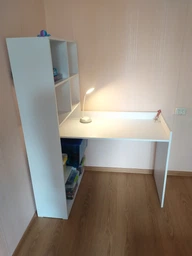 Компьютерный стол Furnigrade КСШ5 белый 160х120х80