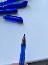 Набор из 4-х гелевых ручек Buromax Erase Slim Пиши-стирай 0.7 мм (4 синих) (BM.8301.Z) фото от покупателей 1