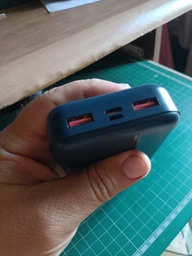 УМБ Power Bank REMAX RPP-213 20000 mAh с Fast Charge 22.5W PD/QC три USB-A/Type-C для телефона, роутера, гаджетов, внешний аккумулятор, повербанк Blue фото от покупателей 6