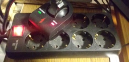 Мережевий фільтр-подовжувач Real-El RS-8 Protect 3 м Black (EL122300022)