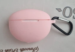 Чохол-накладка DK Silicone Candy Friendly з карабіном для Huawei FreeBuds 4i (red)