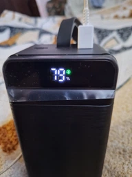 Повербанк зі швидкою зарядкою XO PR159 60000mAh 22.5W з ліхтариком чорний