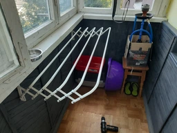 Сушка настінна для білизни Eurogold Trio 120 см (0712) фото від покупців 1