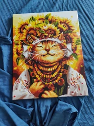 Картина по номерам Brushme Кошка Солнышко Марианна Пащук 40x50 см (BS53558) (9995482172554)