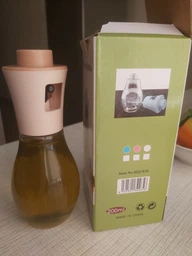 Стеклянная емкость для масла или уксуса с распылителем OLens Cooking Spray бутылка дозатор кухонный диспенсер 200мл