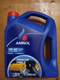 Моторное масло Aminol Premium PMG5 5W-40 5 л (AM148733) фото от покупателей 7