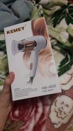 Фен дорожній Kemei Km-6832, складний 1800W Kemei фото від покупців 2