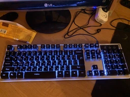 Клавіатура дротова Vinga KBG839 USB фото від покупців 9
