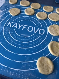 Коврик для теста антипригарный коврик кондитерский силиконовый коврик для кухни коврик для формовки и выпечки теста коврик для раскачки теста 60х40 см kayfovo MT-23 фото от покупателей 7