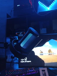 Микрофон Fifine A8W USB конденсаторный, кардиоидный, поп-фильтр, подставка, Белый фото от покупателей 5