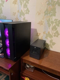 Джерело безперебійного живлення NJOY Keen 600 (UPLI-LI060KU-CG01B) Lin.int., AVR, 2 x евро, USB, пластик фото від покупців 1