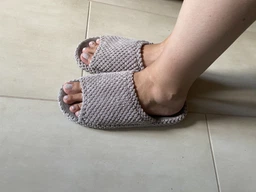 Женские домашние тапочки с анатомической подошвой с открытым носком FX shoes 7007 36 (23 см) Сиреневые (2820000016706) фото от покупателей 15