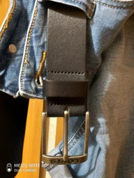 Ремень мужской из натуральной кожи Levi's 38016-0019 95 см Regular Black (7613325950177) фото от покупателей 1