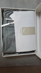 Комплект постельного белья MirSon Полуторный 143x210 см №14-4102 Glacier Gray Однотонный Mikrosatin (2200007230259) фото от покупателей 12