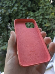 Панель Apple MagSafe Silicone Case для Apple iPhone 13 mini Eucalyptus (MN5Y3ZM/A) фото от покупателей 2