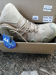 Водонепроницаемые ботинки (берцы) 39 размер (25,5 см) тактические (военные) треккинговые демисезонные Alligator Coyote (Коричневые, Песочный) M-tac фото от покупателей 2