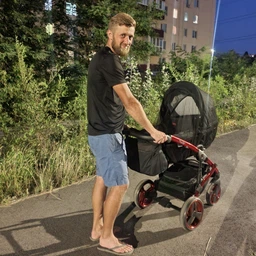 Москитная сетка на коляску универсальная BAVO BabyGuard B-3 Розовая фото от покупателей 12