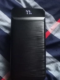 Повербанк зі швидкою зарядкою XO PR159 60000mAh 22.5W з ліхтариком чорний фото від покупців 2