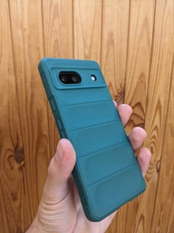 Силиконовый (TPU) чехол Deexe Terra Case для Google Pixel 7a - Black фото от покупателей 3
