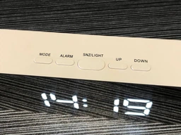 Настольные часы с будильником Beluck Mirror Clock 1 фото от покупателей 11