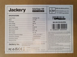 Солнечная батарея JACKERY Solar Saga 100W