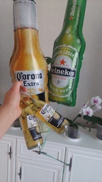 Фольгированный большой воздушный шар бутылка пива Corona Extra, 36" 91 см 18248 фото от покупателей 1