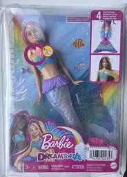 Кукла Барби Дримтопия Русалка Мерцающие огоньки Barbie Dreamtopia Twinkle Lights Mermaid Doll (HDJ36) фото от покупателей 1