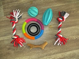 Игрушка для собак WAUDOG Fun Wooden Рог, S, 14 см фото от покупателей 7