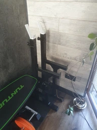 Стійки під штангу з страховкою 50х50 мм (Т-подібна) А120 Чорні Hardcore GYM фото від покупців 4