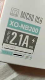 Кабель USB XO NB200 Micro USB (2.1A) (2M) Чорний