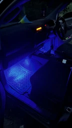 Автомобільна RGB підсвітка Bluetooth в салон автомобіля з мікрофоном для килимків + світломузика управління з телефону фото від покупців 6