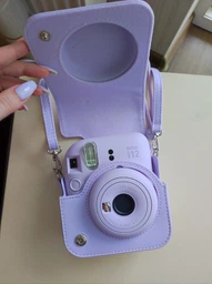 Чохол для фотоапарата Fujifilm Instax Mini 12 Black / Чорний / підходить до камери Mini 9/11/12/40 фото от покупателей 6