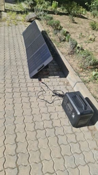 Портативна сонячна панель для УМБ CHOETECH 200W (243x53 см) 1x200W, 1xUSB QC3.0 18W, 1xUSB-C PD3.0 45W, 1xUSBA 12W (SC011-BK)