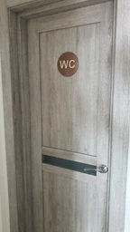 Табличка wc 15x15cм 3мм фото от покупателей 1