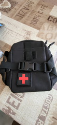 Тактична медична аптечка на системі Моллі Namche Bazaar LWH181306 система "швидке скидання" Чорний фото від покупців 2