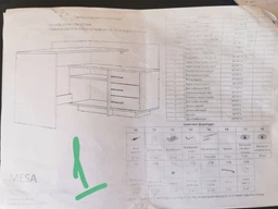Компьютерный стол Mesa Эстет 129 х 102 х 75 см левый Дуб Клондайк/ Графит (МС20.1) фото от покупателей 4