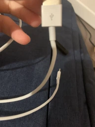 Кабель для заряджання iPhone завдовжки 1 метр з роз'ємом Apple Lightning to USB зарядка для айфона 1M шнур для iPad Cable IOS White