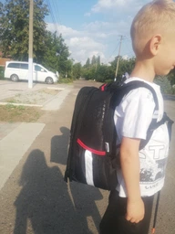 Рюкзак Class SchoolCase Mini Extreme speed 35 х 27 х 16 см 14 л 2 відділення Чорний (2208C/8591662220803) фото від покупців 1