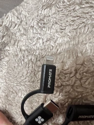 Кабель Promate PentaPower USB-C/USB-А to USB-C/microUSB/Lightning 1.2 м Grey (pentapower.grey) фото від покупців 1