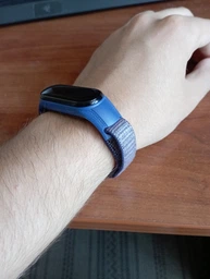 Ремешок ArmorStandart для Xiaomi Mi Band 7/6/5/4 Black/Red (ARM67843)