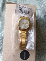 Мужские часы Casio MTP-V004G-1B черные 30 м