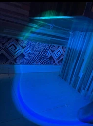 Світлодіодна атмосферна лампа захід сонця РГБ LED Sunset Lamp RGB проекційний світильник торшер на гнучкій ніжці 7 кольорів від USB фото від покупців 8