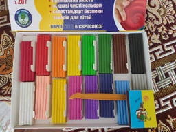 Пластилин Class Чистые руки ECO Maxi 16 цветов 320 г (7647С) (8591662764703) фото от покупателей 2