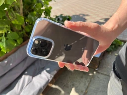 Протиударний чохол iPhone 14 Pro MaxI PAKY Comely Series Силікон+Пластик Прозорий фото від покупців 3