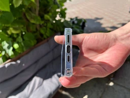 Протиударний чохол iPhone 14 Pro MaxI PAKY Comely Series Силікон+Пластик Прозорий фото від покупців 1